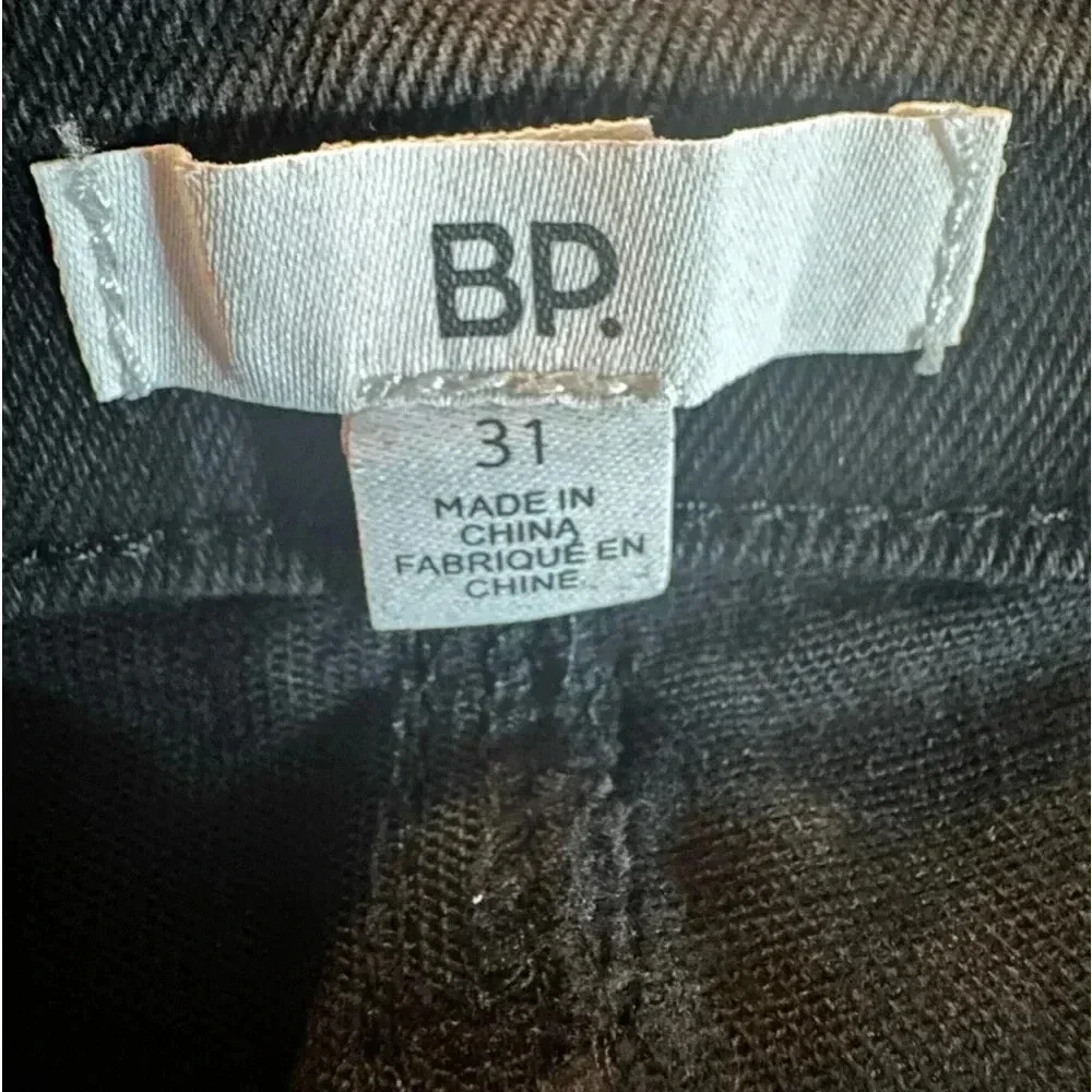 BP black paint splatter design jeans size 31/30 - Picture 7 of 10